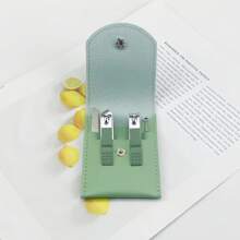 1 Set Of Stainless Steel Nail Clipper Set, Foot Repair Tool With Portable Travel Case - Professional Beauty Tool For Precise Cutting And Styling, Perfect For Home And Travel Use