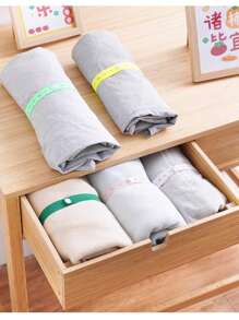 Macaron Lala Roll kledingopbergriem, vouwbaar voor kleding van luie mensen, knopen van kleding en broeken, touwgordijn, kledingbindriem, speciaal voor het binden van quilts