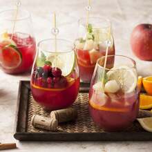 200/100/50/20pcs White Pearl Bamboo Skewers, Vegetable & Fruit Forks, Appetizer Toothpicks, Fruit Picks, Decorative Sticks, Food Picks, Sandwich & Burger Forks, Party Supplies, Suitable For Birthday Party, Wedding Decoration, Graduation Party, Back To School Season - Multicolor - View 6