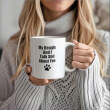 This Ceramic Mug With A Simple Text Pattern Is Machine-Washable, And Microwave-Safe. It Can Be Used To Hold Milk, Coffee, Tea And Other Beverages. It Is Especially Suitable For Various Scenarios Such As At Home And In The Office Back To School