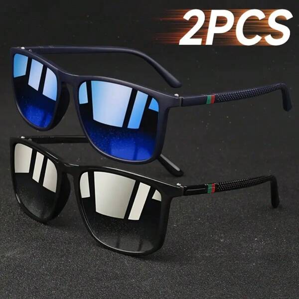 Fashionable Unisex Retro Eyeglasses, Classic Style Suitable For All Occasions, Durable PC Frames Make Great Gifts, Perfect For Events And Casual Everyday Wear, Solid Color