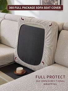 1 pieza Funda elástica para cojín de asiento de sofá, cálida y cómoda todo el año, antideslizante, impermeable, funda decorativa de moda para sofá en forma de L o de 1 a 4 plazas, decoración del hogar, apta para mascotas, lavable