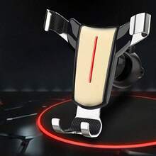 Universal Car-Mounted Mobile Phone Holder - Anti-Shake Support, Fixed Air Outlet - For All Smartphones - Suitable For Car Navigation & Driving - Perfect Gift For Drivers Compatible With IPhone, Android Phone, Gift For Birthday, Family, Friends For Summer Air Vent Phone Holder, Car Accessories, Car Phone Holder - Multicolor - View 11