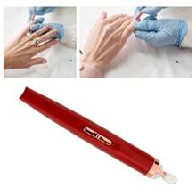 Cordless Electric Nail Drill, Toenail File, Compact And Portable, LED Lighting, 4 Adjustable Speeds, Rechargeable With 5 Polishing Bits - 紅色 - 查看 6
