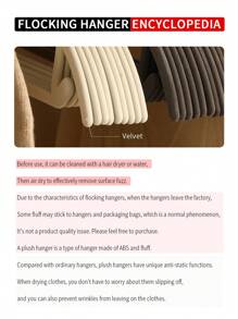 10pcs Space Saving Flocked Coated Plastic Hangers - Non-Slip Non-Marking And Stainless Semicircle Hangers, Efficient Storage And Organization For Home, Closet And Dorm Dress Pants Shoes Jeans Boots Skirt, Spring, Minimalist, Summer Tops