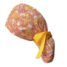 动物印花涤纶休闲可调节鸭舌帽，四季皆宜