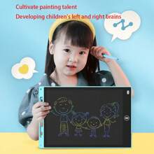 1 pièce/2 pièces/4 pièces Tablette de dessin couleur LCD, Tablette d'écriture LCD, Libérez une riche créativité pour les enfants, Équipée d'un stylet, Outil éducatif Montessori, Tableau d'écriture électronique, Tableau de dessin magique, Tableau à graffitis effaçables et colorés, Verrouillage ou effacement à un clic, Tablette d'écriture réutilisable sans poussière ni encre, Tableau d'écriture LCD