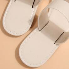 1 Pair Women's Double Strap Flat Sandals, Comfortable Casual Shoes Suitable For Summer Outdoor And Beach Travel, Bohemian Style
