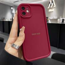 信頼神信頼神電話ケース - Apple  17/17 Air/16/16e/15/14/13/12/11 Pro Max 専用| 傷防止シリコン耐衝撃保護カバー - ブラック - チェックする 4