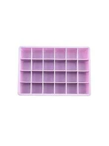1,Ice Cube Mold, Silicone Mold, Silicone Ice Cube Tray, Frozen Ice Cube Storage Box, With Lid For Home Use, Homemade Ice Cube Magic, Kitchen Accessories - Multicolor - View 11