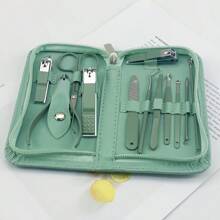 1 Set Of Stainless Steel Nail Clipper Set, Foot Repair Tool With Portable Travel Case - Professional Beauty Tool For Precise Cutting And Styling, Perfect For Home And Travel Use