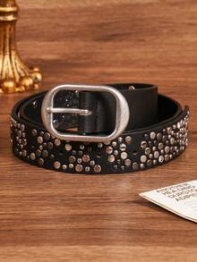 A Free - Spirited Rhinestone Belt For Summer - Multicolor - View 4