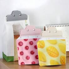 1/10 件食品袋密封夹、薯片袋夹、便携式零食袋密封夹、密封夹、面包袋夹、零食袋夹和食品袋厨房工具、厨房储物容器及配件