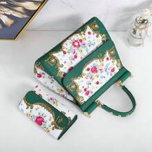 Luxury Lady Handbags For Suit And Many Color Beautiful Printing Bag Color Graffiti Female Bag Texture Handbag Super Product Designer Bag For Women 29 Cm Fashion Flowers, Pastoral, Poker, Cartoon, Oil Painting, Such As Rich Printing Shoulder Bag, Household, Travel, Vacation, Business Preferred Personalized Female Bag Four Seasons - Violet Purple - View 10
