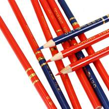 120 lápices bicolor rojo y azul, lápices redondos de polo médicos para marcado de infraestructura de enfermería de laboratorio, dibujo con lápices rojos y azules, comienza a escribir un nuevo libro con este interesante lápiz de regreso a la escuela