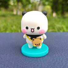 Kawaii Bubu Dudu Panda Bear Doll Cartoon Anime Figure Small Gift Miniatures Animal Toy Home Decoration Birthday Gift Valentine's Day Gift