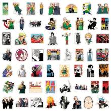 110pcs Sakamoto Days Manga Daily Life Cartoon Sticker Set, DIY Scrapbooking/Luggage/Phone Case Creative Decor, Cute Student Gift, Sticker Supplies