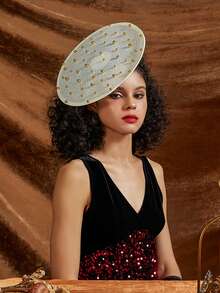 1pc Tea Party Faux Pearl Fascinator Hat For Women Kentucky Headwear Derby Pillbox Church Hat For Cocktail Wedding Fascinator Headband Mini Hats Tiny Hats Mini Top Hat Mini Cap, School Stuff, Gifts, Hair Accessories, Classy, Festival Outfits, Rave Accessories, Gala Night - Multicolor - View 14