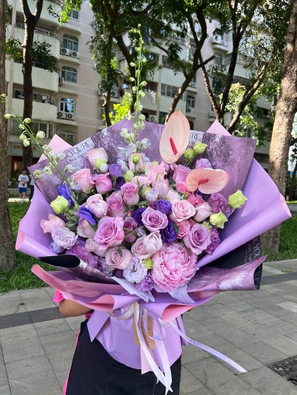 20pcs Waterproof Solid Color Flower Wrapping Paper, Solid Color Oilproof Paper, Florist Supplies Flower Wrapping Paper (20 Sheets/Pack)