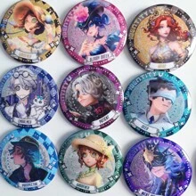 Insignia nueva de 2025 con doble brillo de la 5ª Persona de 58 MM, Embalsamador, Perfumista, Brillo láser, Regalo para fanáticos, parejas, coleccionistas, fiestas, cumpleaños