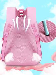Balo chống rơi nhẹ dễ thương Balo trẻ em Balo đi học Balo cho bé gái Balo đựng máy tính xách tay 15,6 inch có tua rua Balo du lịch thường ngày, quà tặng trở lại trường Balo hoạt hình dễ thương - Nhẹ có dây đeo có thể điều chỉnh cho bé trai và bé gái - Thích hợp cho học sinh tiểu học Balo học sinh mẫu giáo Balo cho bé gái Túi đi học Học sinh tiểu học - A - Xem 9