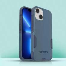 OtterBox 16e, 15, 14, & 13 Commuter Series Case - Black, Slim & Tough, Pocket-Friendly, With Port Protection - Màu xanh lam - Xem 2