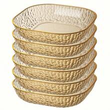 1/6/9/12件装水果盘 客厅家居茶几小吃摆盘 新款水果篮 轻奢高级水果盘 水果篮 水果碗 婚礼圣诞节小吃托盘 食品盘 厨房水果篮 万圣节装饰水果碗 甜点盘 - 水果盤 - 查看 9