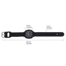 1 pieza Reloj de pulsera de cuarzo con correa de silicona colorida, de moda y sencilla, para mujer/estudiante