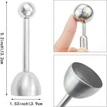 1pc Egg Cracker Tool, Stainless Steel Egg Opener With Egg Cups, Egg Topper Opener - Easily Cut And Remove The Top Of Soft-Boiled Eggs, Ideal For Kitchen