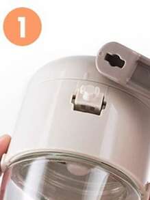 1pc Stylish Spice Storage Box, Home Kitchen Combination Storage Box, Seasoning Bottles, Monosodium Glutamate & Salt Jars