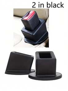 1/2/5 chiếc khóa thắt lưng ghế bằng silicon, giá đỡ khóa, dụng cụ cố định khe dây an toàn ô tô, gia cố khóa ghế ô tô dễ dàng với tới, giữ khóa thẳng đứng, phù hợp với hầu hết giá đỡ khóa khóa ô tô - Nhiều màu - Xem 7