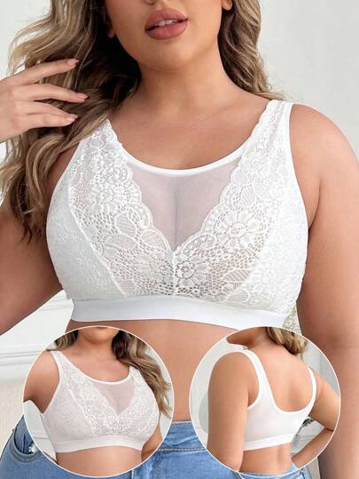 PlusSizeComfortableWirelessBra,MinimalistAndFashionableForCasualDailyWear