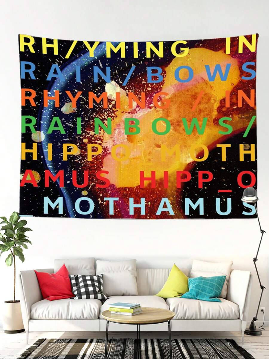 1pc Classic Rock Band Tapestry Home Aesthetics Decoration Wall Hanging Suitable For Bedroom Dormitory Background Home Decoration Banner Music Outdoor Interior Decoration Ideal Holiday Gift