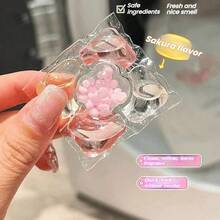 100pcs Set 5-In-1 Laundry Detergent Capsules, Mite Removal Long Lasting Fragrance, Powerful Stain Removal Laundry Pods, Household Pack - Multicolor - View 2