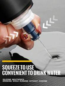 WRELS 1 件 150ml/250ml/500ml 可折叠轻便挤压便携式运动水壶，适用于骑行和跑步 - 彩色 - 查看 5