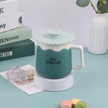 1/3pcs Dustproof Silicone Mug Cup Lids, Creative Sunflower Shaped Cup Cover, Cup Accessories