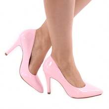 Comfortable And Elegant High Heel Pumps In Various Colors, Pointed Toe Pumps