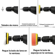 Kit De 35 Borlas Y Esponjas De Pulido 3 Pulgadas Para Taladro Piezas Multicolor  Ideal Para Diferentes Superficies Limpieza Brillo Sellado y Esmalte De Precisión En Múltiples Superficies Automóviles Camiones Vidrio Piedra Cerámica - Multicolor - Ver 5