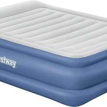 Bestway Tritech Queen Airbed | Air Mattress With Built-In AC Pump, Fast Inflation, Raised Height Queen - 1 - View 4