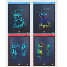 1 pièce/2 pièces/4 pièces Tablette de dessin couleur LCD, Tablette d'écriture LCD, Libérez une riche créativité pour les enfants, Équipée d'un stylet, Outil éducatif Montessori, Tableau d'écriture électronique, Tableau de dessin magique, Tableau à graffitis effaçables et colorés, Verrouillage ou effacement à un clic, Tablette d'écriture réutilisable sans poussière ni encre, Tableau d'écriture LCD