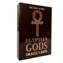1 pièce - Cartes Oracle des Dieux Égyptiens : Jeu de divination Cartes tarot