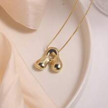 Gold Letter Necklace, Cute Initial Necklaces For Women 18k Gold Plated Balloon Letter Necklace Dainty Gold Necklaces For Women Charm Name Choker Fashion Women Jewelry