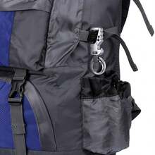 1pc Heavy Duty Zinc Alloy Key Chain With Clip And 2 Removable Rings, Bottle Opener Keychain, Suitable For Men And Women