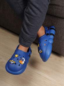 Sandalia para niño, muy cómodas y perfectas para cualquier ocasión. - Azul Marino - Ver 1