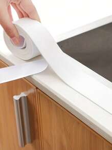 1PC Waterproof Mildew-Proof Toilet Caulk Strip, Self-Adhesive Sealing Tape For Kitchen Bathroom, Bathroom Waterproof Tape To Avoid Wet, Kitchen Sink Beautiful Seam Stickers