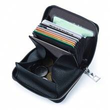 1pc Short Japanese Style Coin Purse, Solid Color Minimalist Accordion Card Wallet, Large Capacity Women Coin Pouch, Suitable For Girls, Ladies, Office Workers, Great For Work, Business Trip, Commuting, Travel
