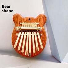 1 套 8 键迷你拇指钢琴 - 板式卡林巴拇指钢琴 - 便携式手钢琴迷你乐器 - 派对聚会礼物 - 生日礼物 - 精致拇指钢琴摆件