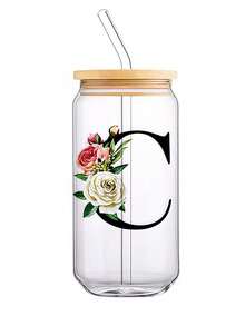 Der Glas-Kaffeebecher, wiederverwendbar, kälte- und wärmeisolierend, für den Sommer Outdoor geeignet, passend für Büros und Schulen, für Kaffee, Tee, Bier, Saft, heiße und kalte Getränke, Smoothies usw. Geeignet für Partys, Festivals, Thanksgiving, Lehrertag, Halloween, Weihnachten, Festivalgeschenke, für Mama, Liebhaber, Freund und Freundin, Brautgeschenk. Kaffeebecher, Tasse, Wasserflasche