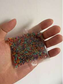 10000 件透明水珠、水晶凝胶珠、漂浮花瓶装饰珠、凝胶珍珠、凝胶球、水球、植物保湿凝胶球