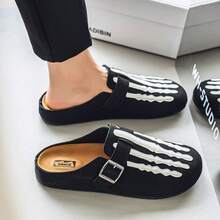 New Summer Women's Shoes, Birken Shoes, One-Foot Flat, Fashionable And Versatile Flip-Flops - 黑色 - 查看 8